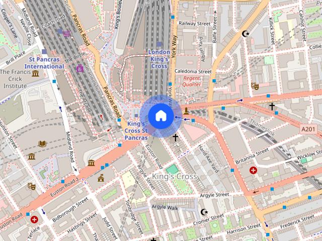 Apartment for rent in King's Cross, Greater London