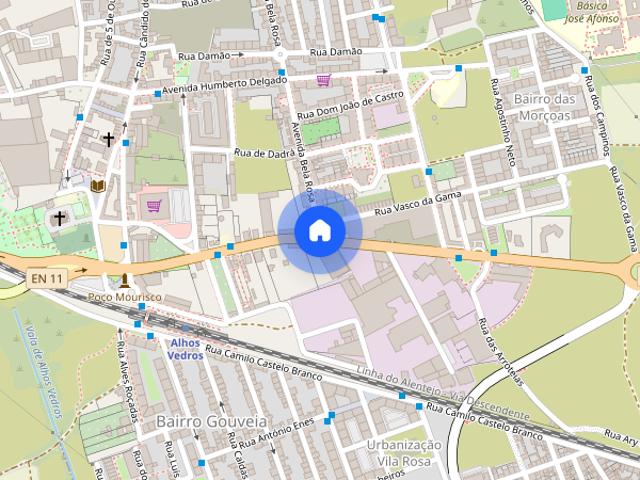 Apartamento alugar em Moita, Alhos Vedros