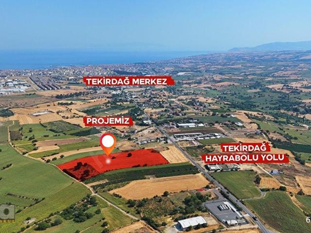 Tekirdağ, Süleymanpaşa içerisinde satılık Arsa