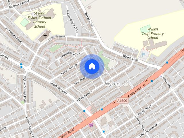 House for rent in Wyken, West Midlands