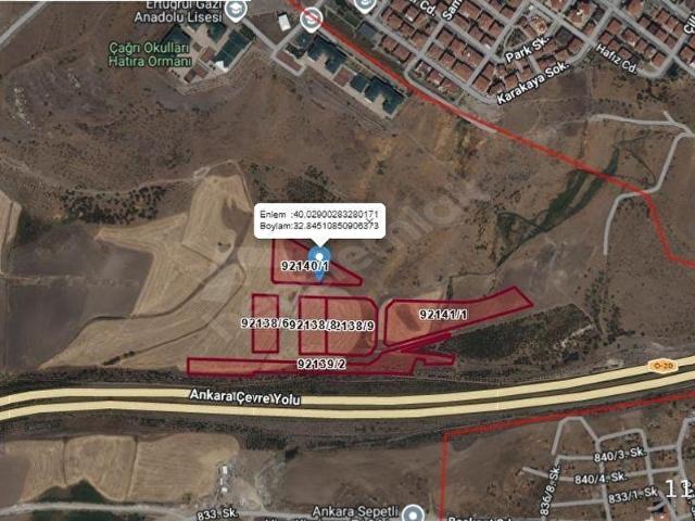 Keçiören, Ankara içerisinde satılık Arsa