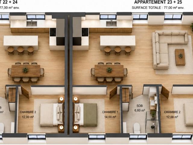 Appartement vente à Moulins, Yzeure