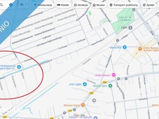 Grunt na sprzedaż w Ząbki, Mazowieckie