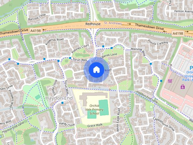 House for rent in Haydon End, Abbey Mead