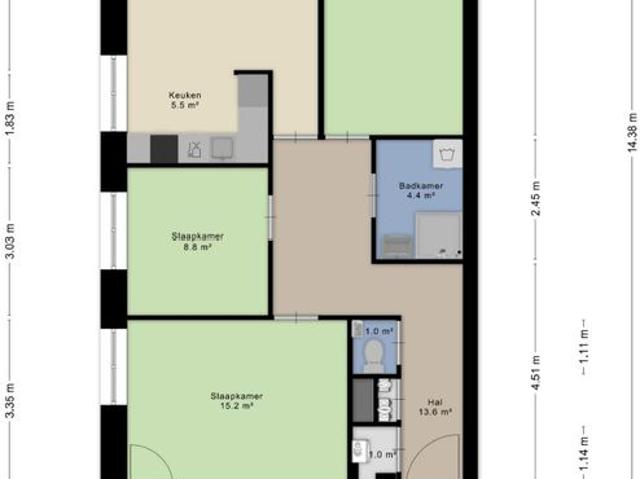 Appartement te huur in Energiekwartier, Zuid Holland