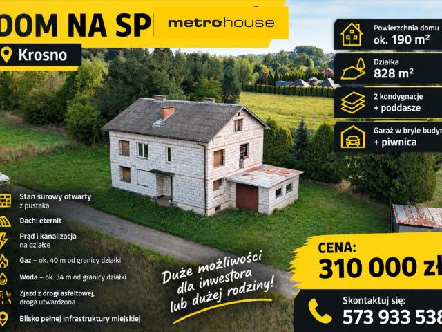 Dom na sprzedaż w Krosno, Podkarpackie