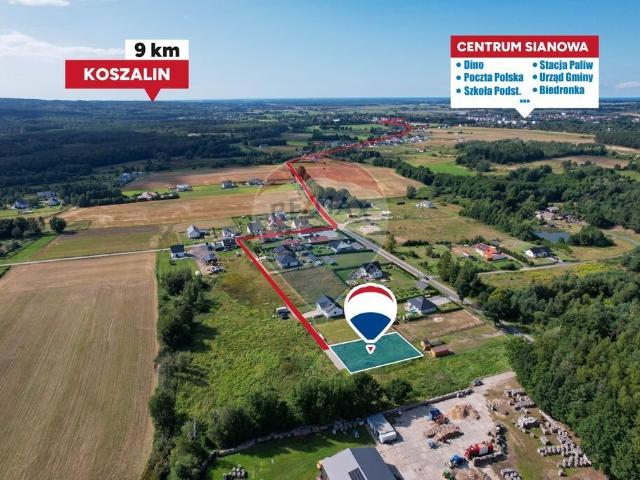 Grunt na sprzedaż w Sianów, powiat koszaliński