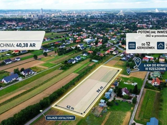 Grunt na sprzedaż w Rzeszów, Podkarpackie