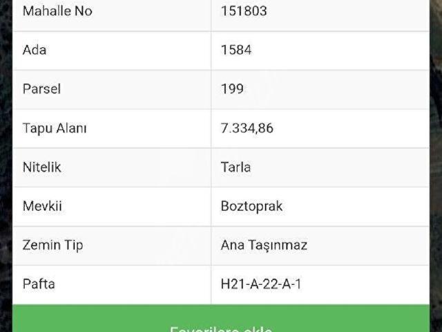 Karacabey, Bursa içerisinde satılık Arsa