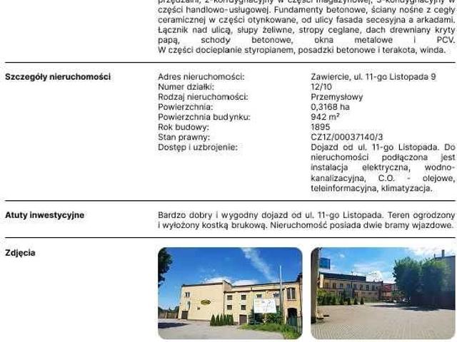 Mieszkanie na sprzedaż w Zawiercie, Śląskie