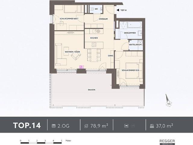 Apartment kaufen in Völkendorf, Judendorf-Straßengel