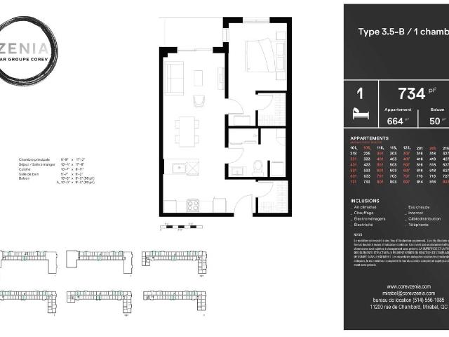 Apartment for rent in Mirabel
