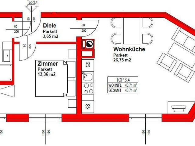 Apartment mieten in Meidling, Wien