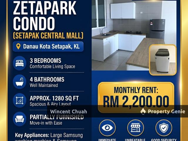 Serviced Residence for rent in Country Heights Damansara, Kuala Lumpur