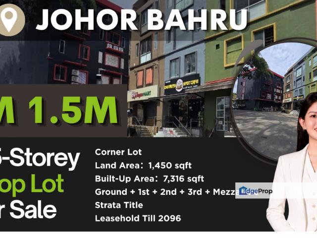 Shop for sale in Johore Bahru, Johor