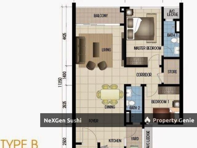 Serviced Residence for rent in Petaling, Subang Jaya
