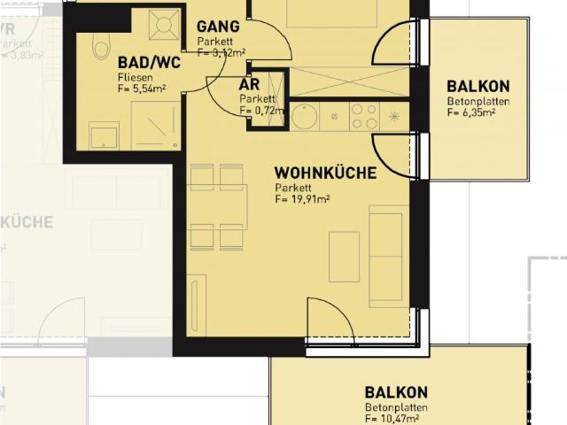 Apartment mieten in Donaustadt, Wien