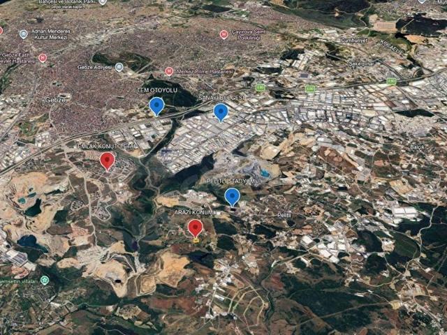 Gebze, Kocaeli içerisinde satılık Arsa