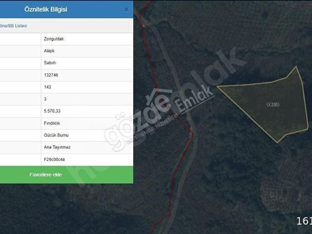 Alapli, Zonguldak içerisinde satılık Arsa