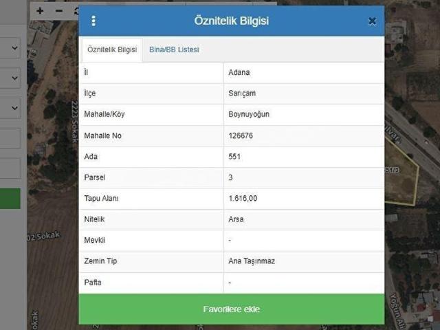 Sariçam, Adana içerisinde satılık Dükkan