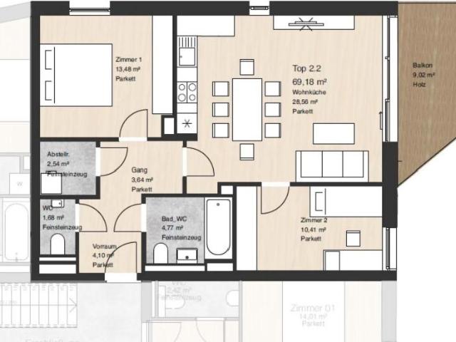 Wohnung kaufen in Itzling, Salzburg