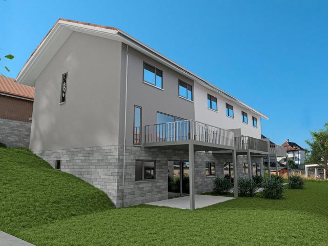 Einfamilienhaus kaufen in Dompierre (FR), Freiburg