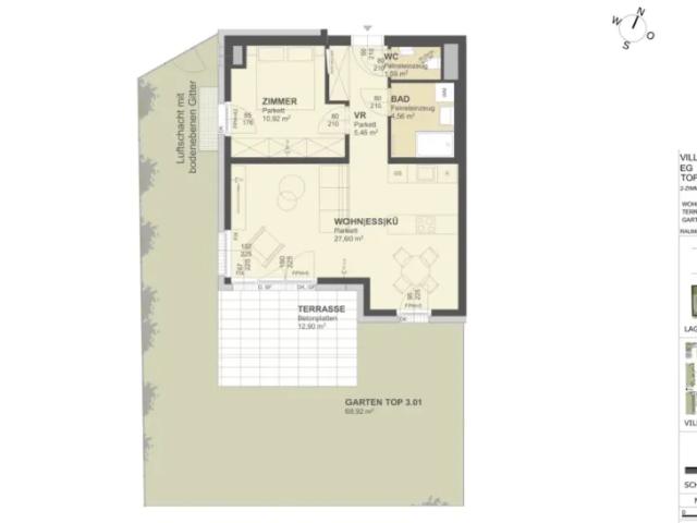 Wohnung kaufen in Krems an der Donau, Niederösterreich