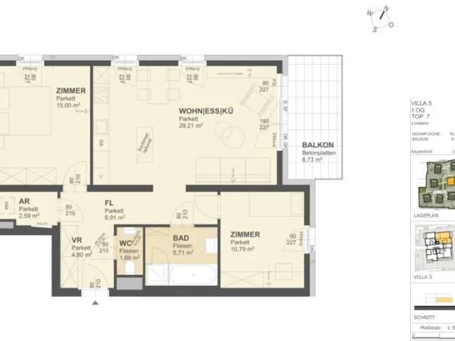 Wohnung kaufen in Krems an der Donau, Niederösterreich