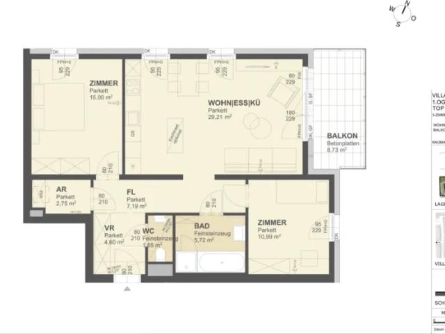 Wohnung kaufen in Krems an der Donau, Niederösterreich