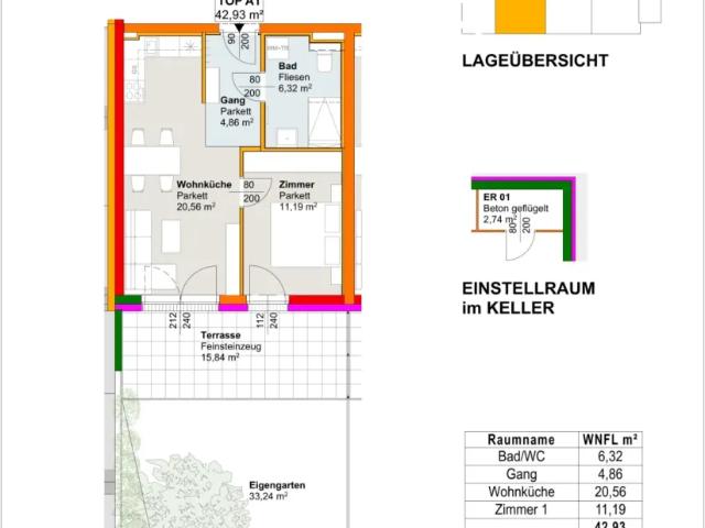 Wohnung kaufen in Abwasser Kläranlage Krems an der Donau, Krems an der Donau