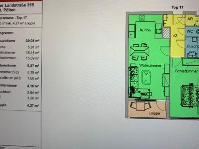 Wohnung mieten in St. Pölten, Niederösterreich