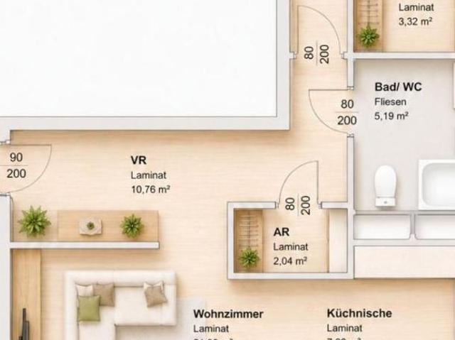 Wohnung mieten in Eggenberg, Gersdorf-Feistritz