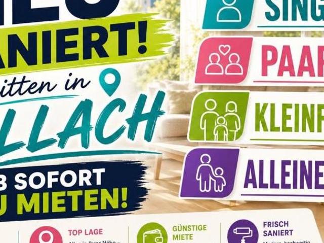 Wohnung mieten in Neufellach, Judendorf-Straßengel