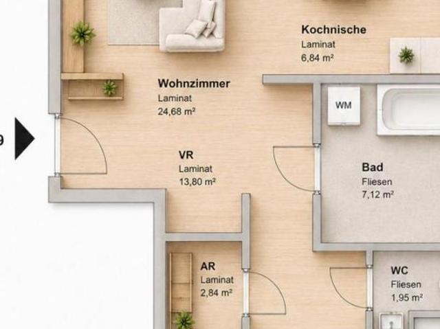Wohnung mieten in Eggenberg, Gersdorf-Feistritz