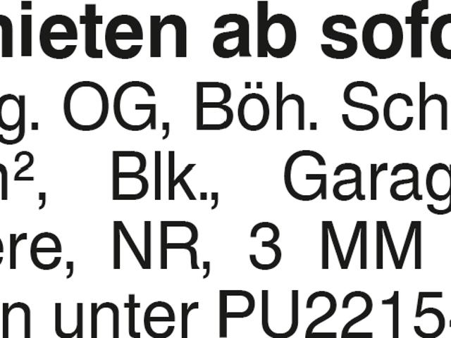 Wohnung mieten in Gerstetten