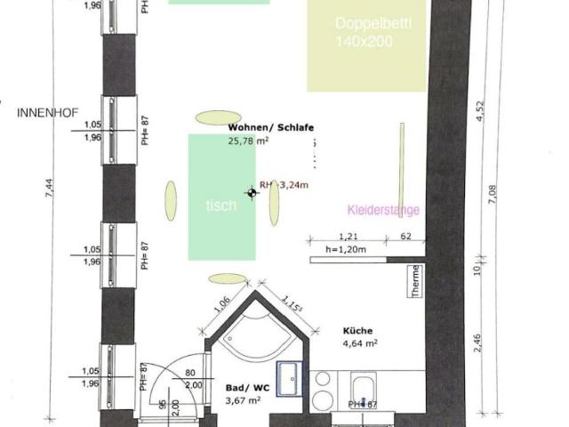 Wohnung mieten in Josefstadt, Wien