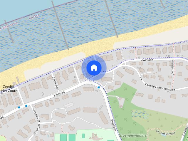 Kot location à Knokke, Knokke-Heist