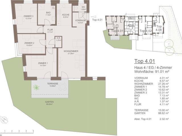 Etagenwohnung kaufen in Leibnitz